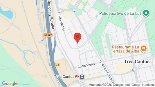 Office spaces for rent i Tres Cantos - kort over placeringen