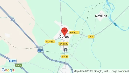 Toimistotilat Vuokrattavana i Cortes - Kuva Google Street Viewstä