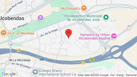 Office spaces for rent i Alcobendas - kort over placeringen