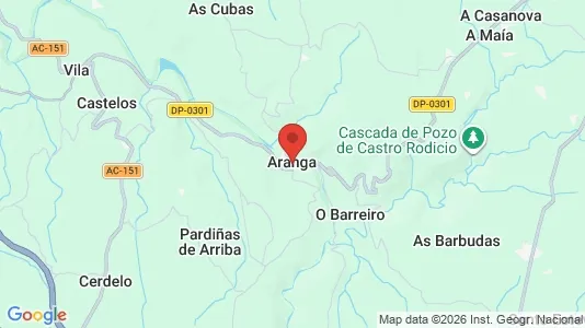 Büros zur Miete i Aranga – Foto von Google Street View