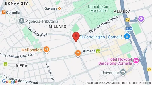 Office spaces for rent i Baix Pallars - kort over placeringen
