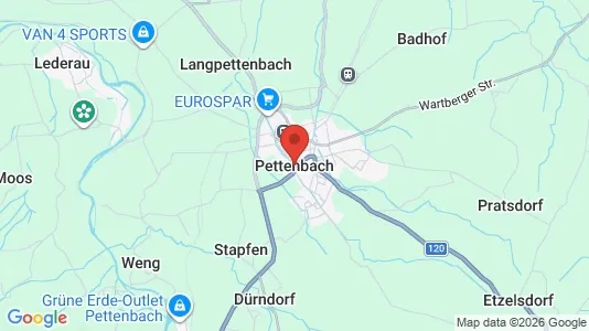 Kontorslokaler för uthyrning i Pettenbach – Foto från Google Street View