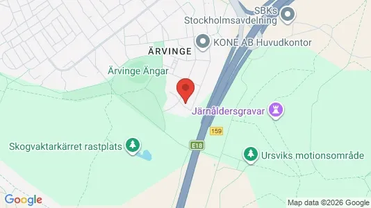 Kontorslokaler för uthyrning i Västerort - kort over placeringen