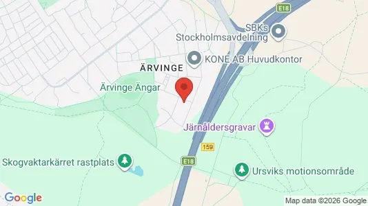 Kontorslokaler för uthyrning i Västerort - kort over placeringen