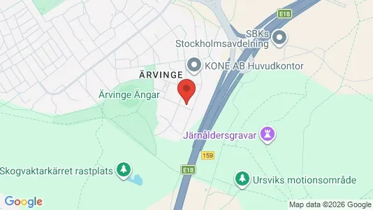 Kontorslokaler för uthyrning i Västerort - kort over placeringen