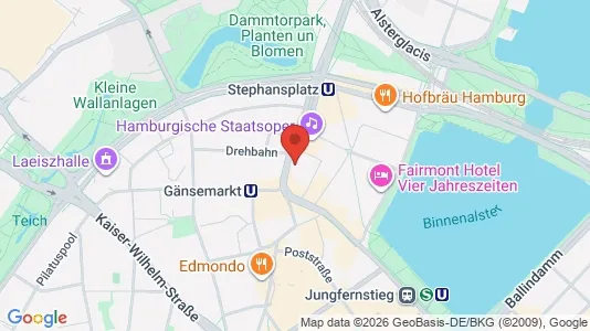Kontorlokaler til leje i Hamborg Mitte - Foto fra Google Street View