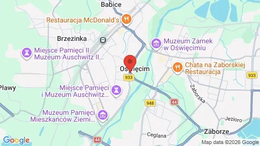 Lager zur Miete i Oświęcimski – Foto von Google Street View