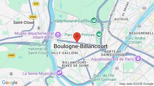 Office spaces for rent i Boulogne-Billancourt - Photo from Google Street View