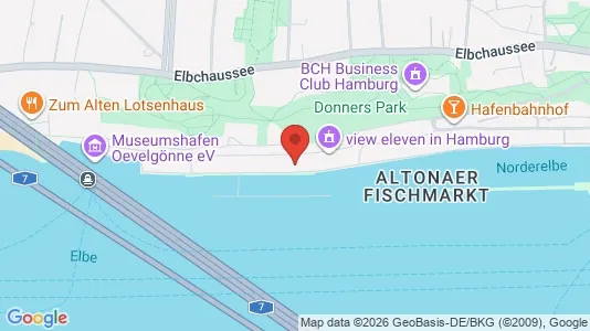 Büros zur Miete i Hamburg Altona - kort over placeringen