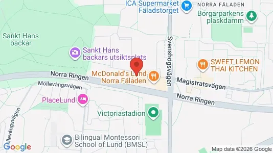Kontorlokaler til leje i Lund - Foto fra Google Street View
