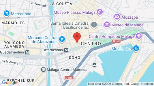 Büros zur Miete i Málaga – Foto von Google Street View