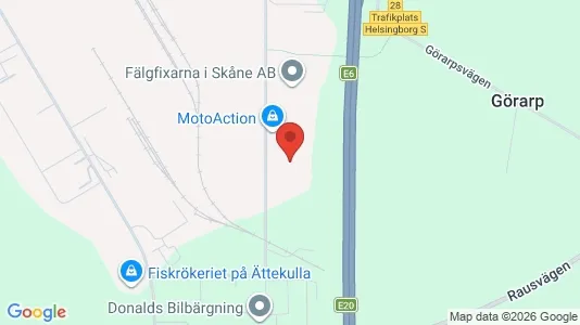 Lager zur Miete i Helsingborg – Foto von Google Street View