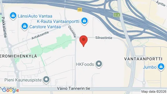 Magazijnen te huur i Vantaa - Foto uit Google Street View