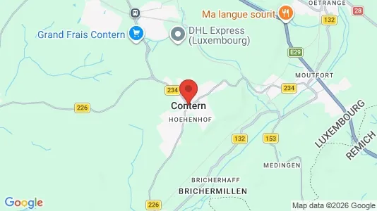 Toimistotilat Vuokrattavana i Contern - Kuva Google Street Viewstä