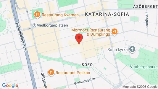 Espacios de oficina En alquiler i Södermalm - kort over placeringen