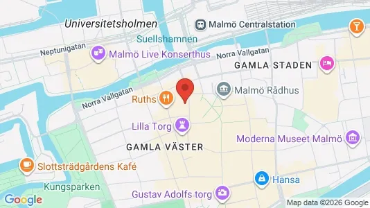 Kontorlokaler til leje i Malmø Centrum - Foto fra Google Street View