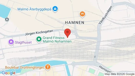 Büros zur Miete i Malmö City - kort over placeringen