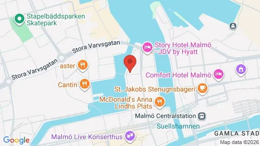 Espacios de oficina En alquiler i Malmö City - kort over placeringen