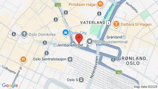 Bedrijfsruimtes te huur i Oslo Sentrum - Foto uit Google Street View