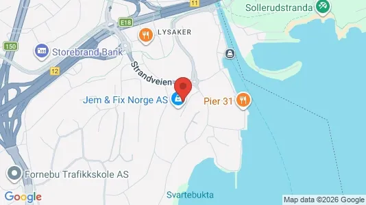 Büros zur Miete i Bærum – Foto von Google Street View