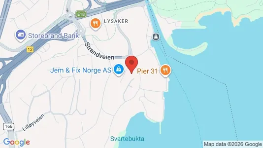Kontorlokaler til leje i Bærum - Foto fra Google Street View