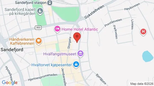 Lokaler til leie i Sandefjord – Bilde fra Google Street View