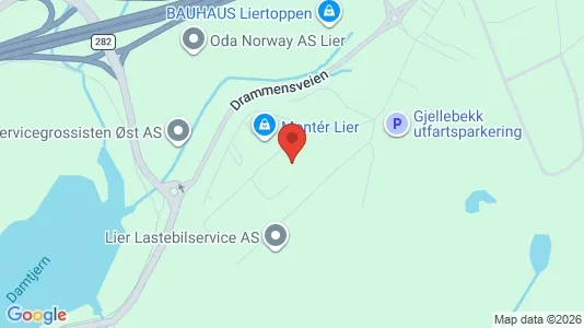 Liikekiinteistöt Vuokrattavana i Lier - Kuva Google Street Viewstä