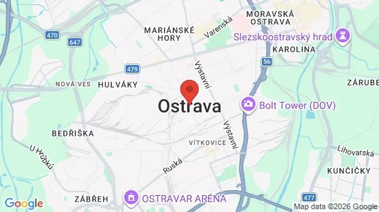 Lager til leie i Ostrava-město – Bilde fra Google Street View