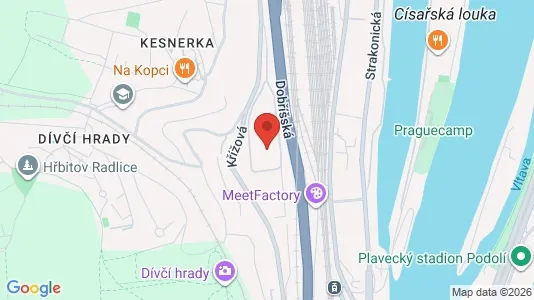Varastot Vuokrattavana i Praha 5 - Kuva Google Street Viewstä