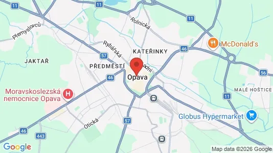Lagerlokaler för uthyrning i Opava – Foto från Google Street View