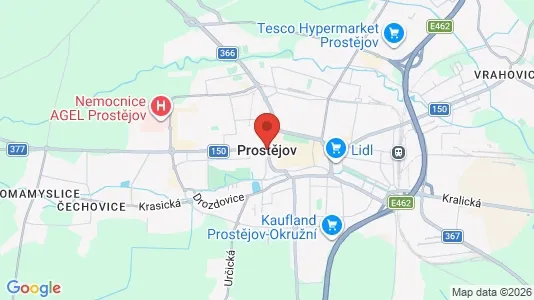 Lagerlokaler til leje i Prostějov - Foto fra Google Street View