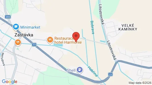 Varastot Vuokrattavana i Brno-venkov - Kuva Google Street Viewstä