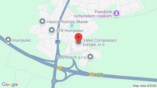 Lager zur Miete i Pelhřimov – Foto von Google Street View
