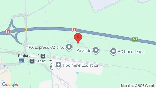 Lager zur Miete i Praha-západ – Foto von Google Street View