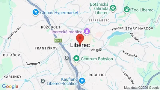 Varastot Vuokrattavana i Liberec - Kuva Google Street Viewstä