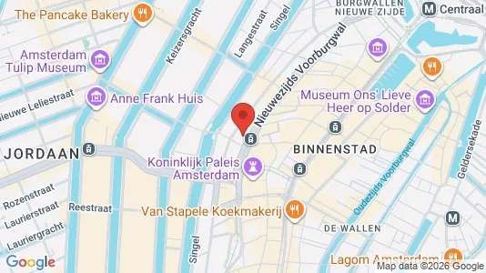 Büros zur Miete i Amsterdam Centrum – Foto von Google Street View