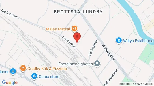 Lagerlokaler til leje i Eskilstuna - Foto fra Google Street View