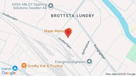 Lagerlokaler til leje i Eskilstuna - Foto fra Google Street View