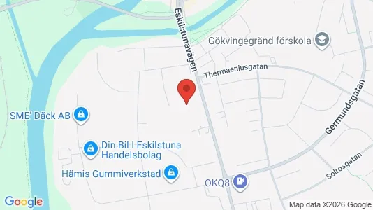 Lokaler til leje i Eskilstuna - Foto fra Google Street View