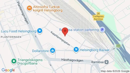 Værkstedslokaler til leje i Helsingborg - Foto fra Google Street View