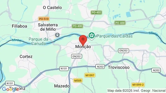 Kontorlokaler til leje i Monção - Foto fra Google Street View