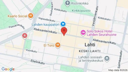 Espacios de oficina En alquiler i Lahti - kort over placeringen