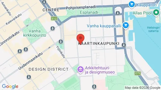 Büros zur Miete i Helsinki Eteläinen – Foto von Google Street View