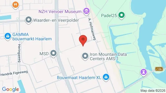 Toimistotilat Vuokrattavana i Haarlem - Kuva Google Street Viewstä