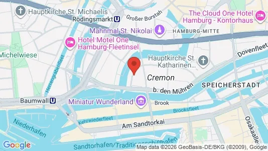 Kontorlokaler til leje i Hamborg Mitte - Foto fra Google Street View