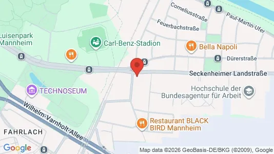 Coworking-tilat Vuokrattavana i Mannheim - Kuva Google Street Viewstä