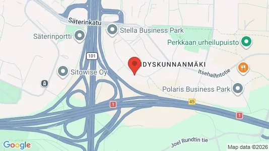 Lokaler til leje i Espoo - Foto fra Google Street View