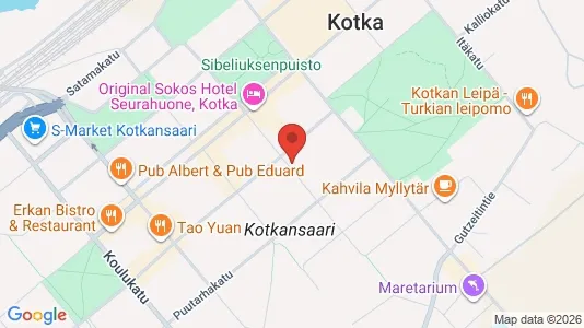 Lokaler til leje i Kotka - Foto fra Google Street View