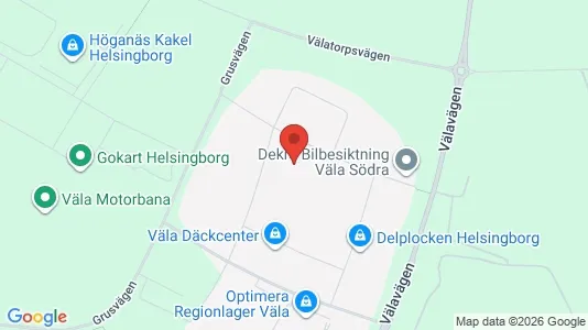 Lager zur Miete i Helsingborg – Foto von Google Street View