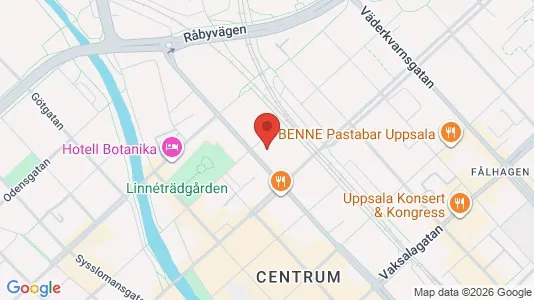 Bedrijfsruimtes te huur i Uppsala - Foto uit Google Street View